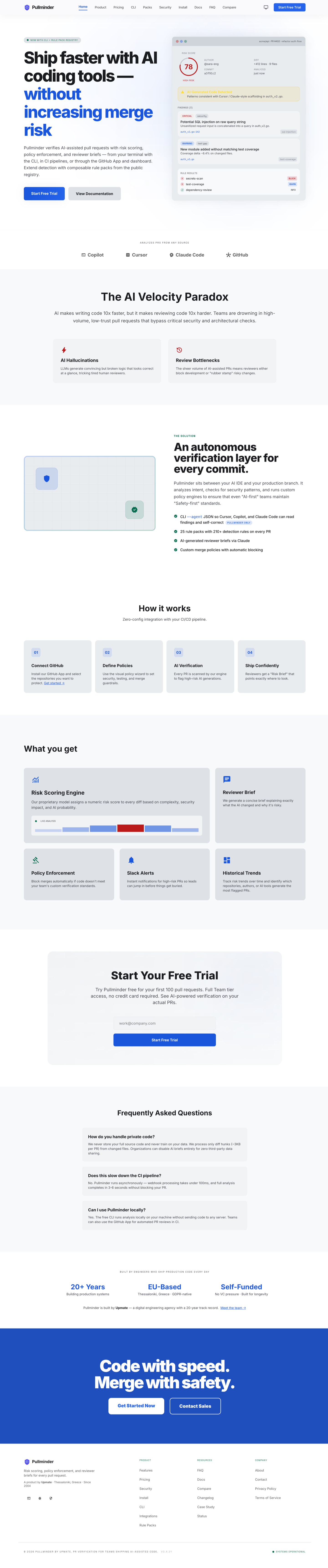 pullminder.com screenshot